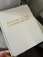 Welcome to The Acoustic Section