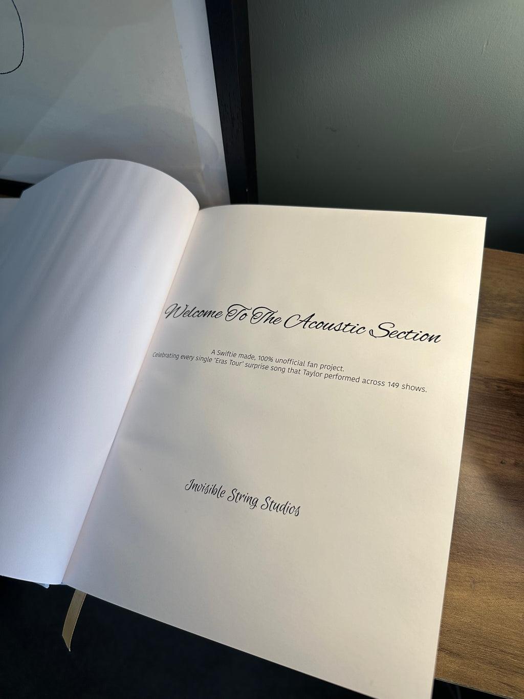 Welcome to The Acoustic Section