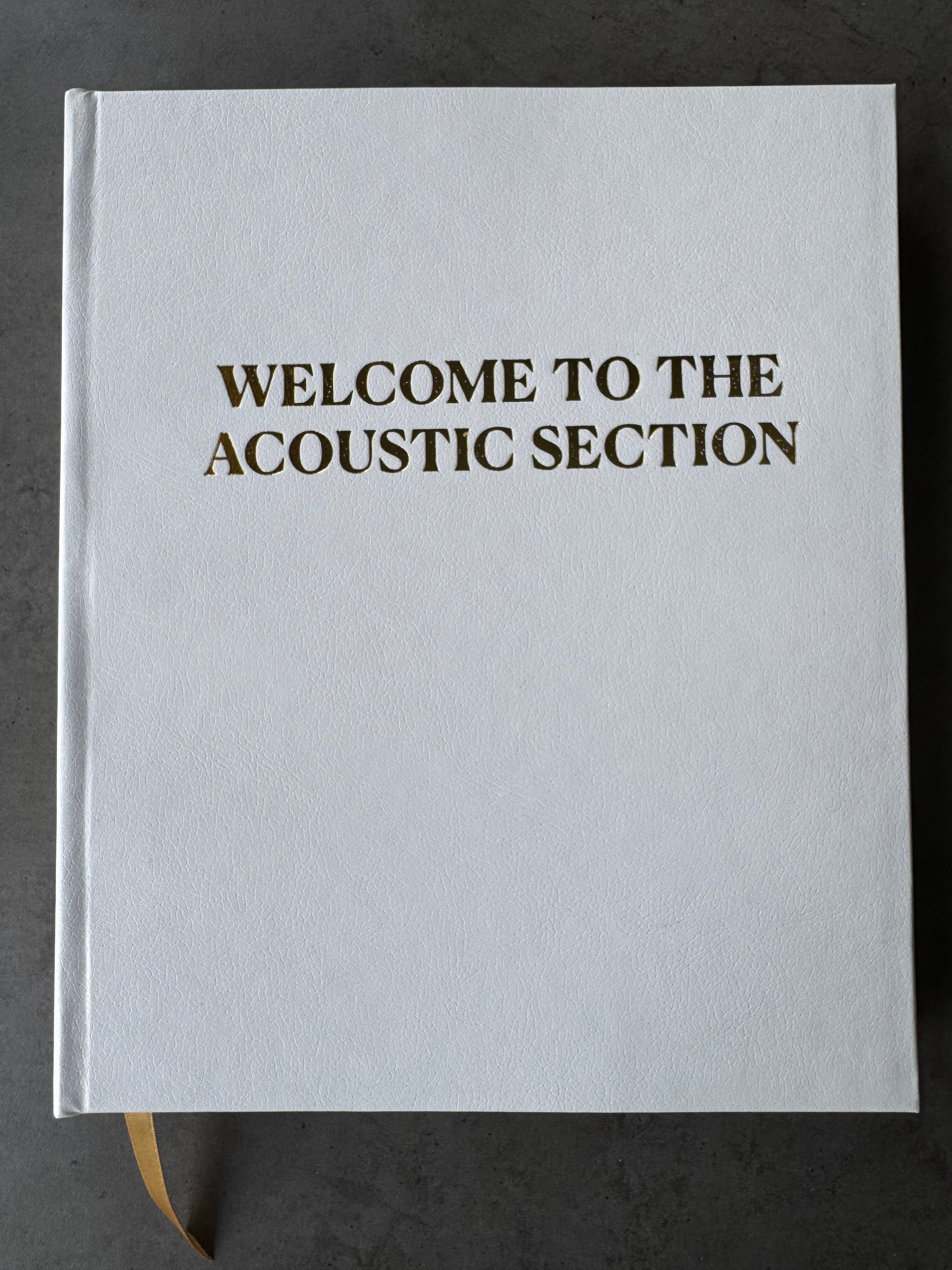 Welcome to The Acoustic Section (Imperfect Copy 4)