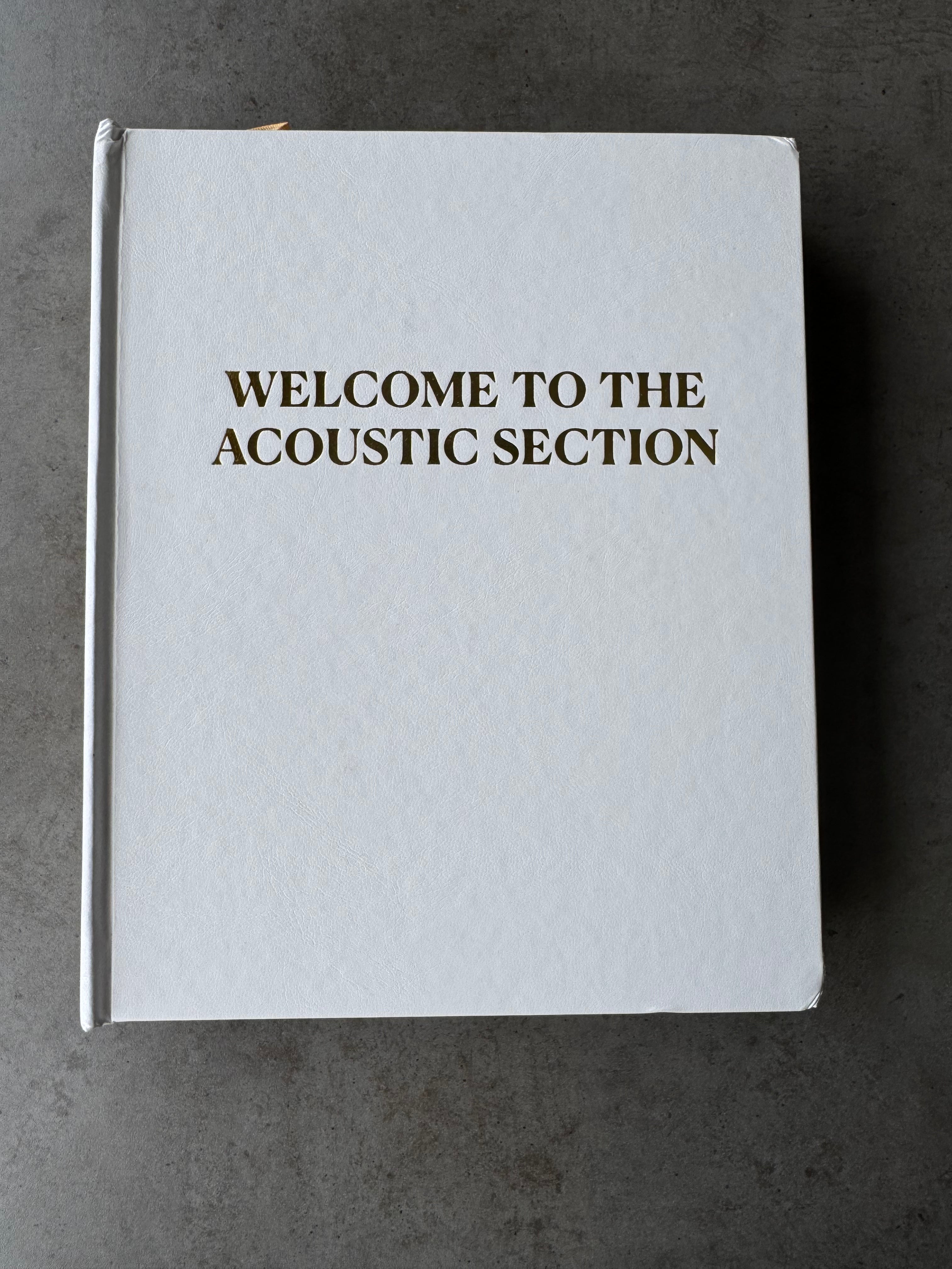 Welcome to The Acoustic Section (Imperfect Copy 5)